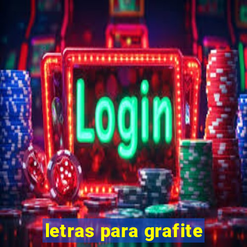 letras para grafite